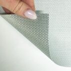 enviroscreen driftwood roller shade with reflective metalized backing for enhanced heat control