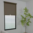 mermet e screen cocoa apricot solar screen roller shade