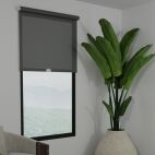 Outlet T-Screen White charcoal Cocoa solar screen roller shades