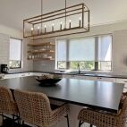 Ambience Semi-sheer Tan Kitchen