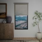 Kora Quartz Natural Woven Roller Shade