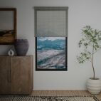 Kora River Rock Woven Roller Shade