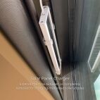 solar panel charger with solar screen shade