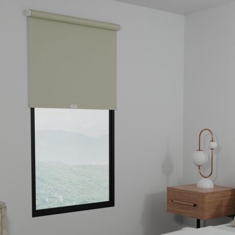 Concord II Ivory Blackout Roller Shade